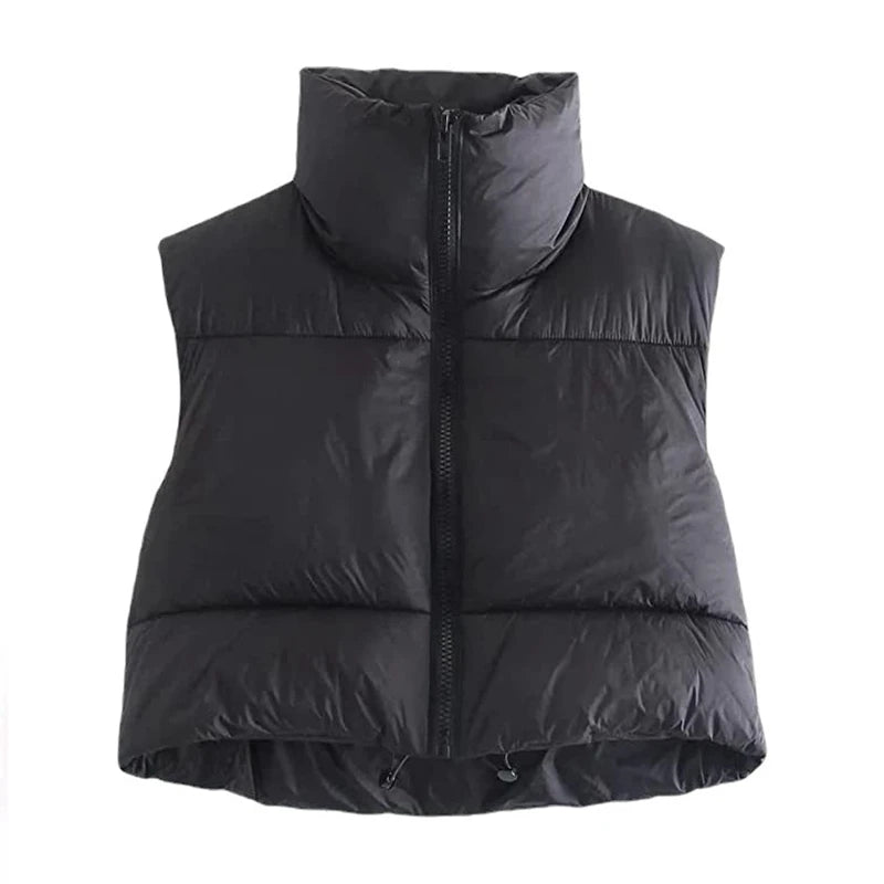 Women’s Short Quilted Down Vest