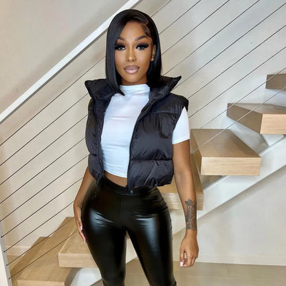 Women’s Short Quilted Down Vest