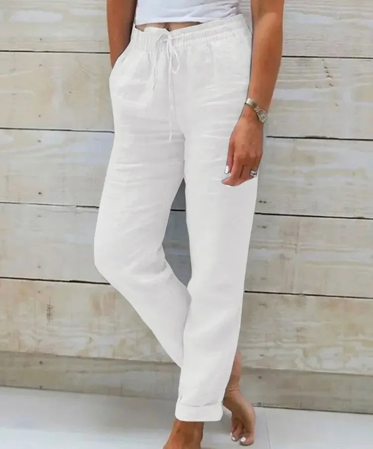 Women’s Cotton Linen Summer Pants