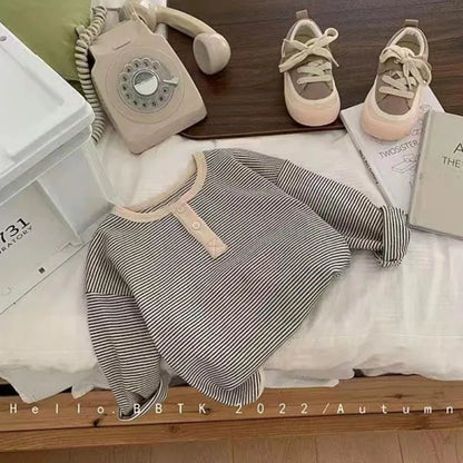 Kids’ Long Sleeve Striped T-Shirt