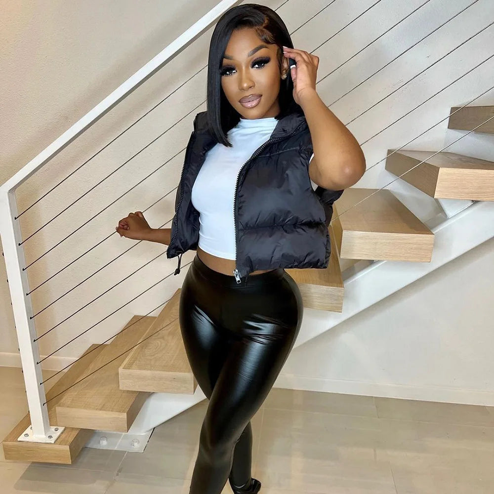 Women’s Short Quilted Down Vest