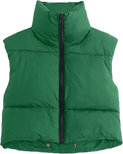 Women’s Short Quilted Down Vest