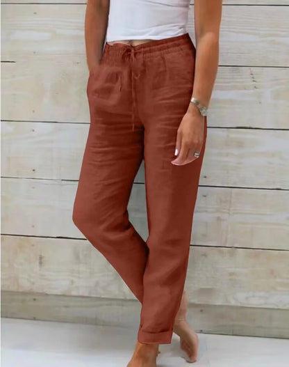 Women’s Cotton Linen Summer Pants