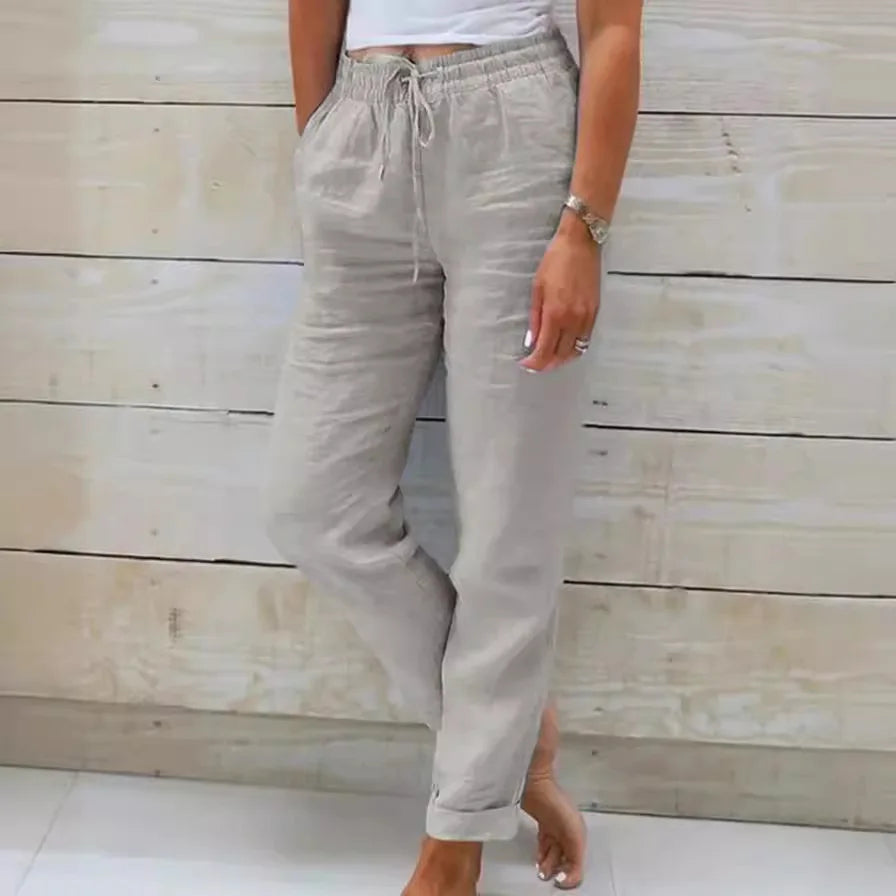 Women’s Cotton Linen Summer Pants