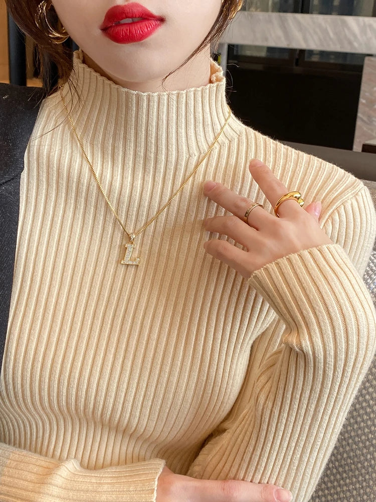 Women’s Knit Turtleneck Sweater