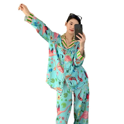 Women’s Luxury Floral Pajama Set