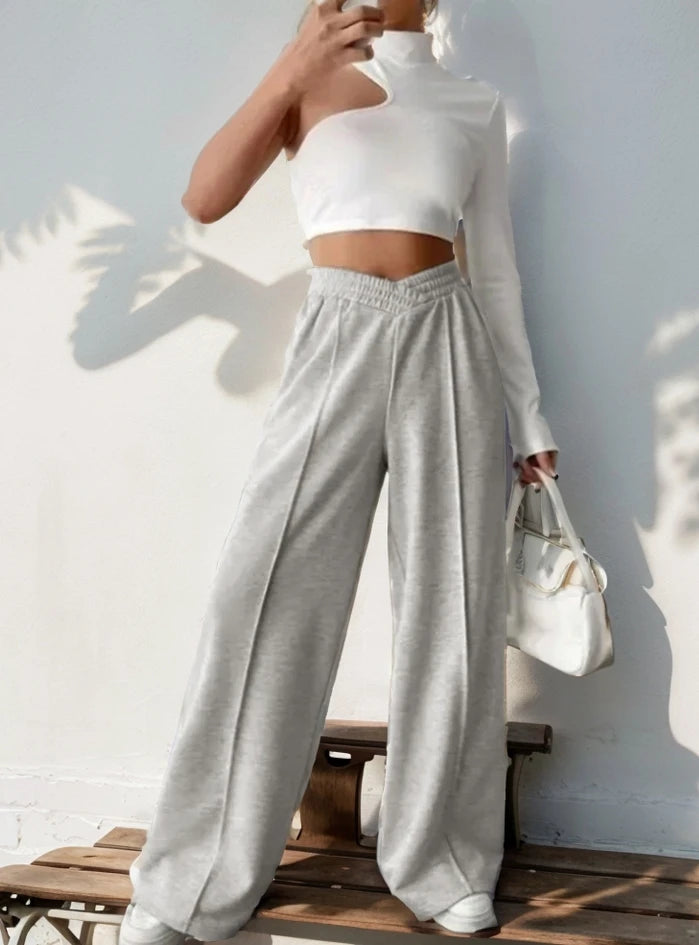 Women’s Casual Wide Leg Drawstring Pants
