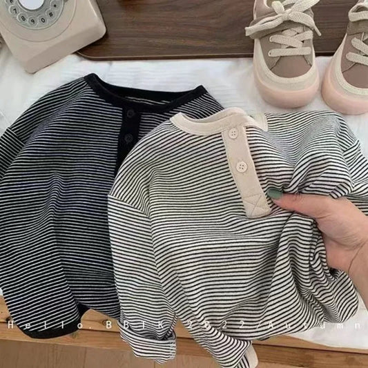 Kids’ Long Sleeve Striped T-Shirt