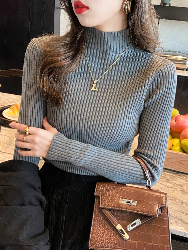 Women’s Knit Turtleneck Sweater