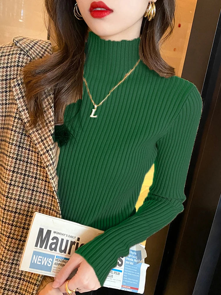 Women’s Knit Turtleneck Sweater