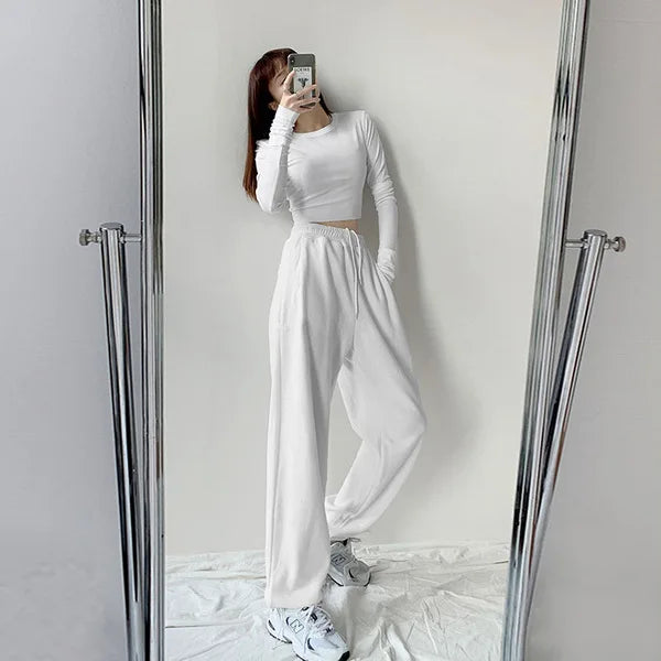 Women’s Streetwear Letter Print Jogger Pants